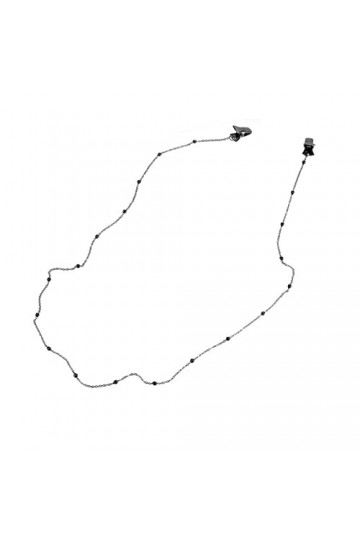 1 Pc Chaîne De Masque Chaîne De Lunettes Antidérapante Corde De Chaîne De Couverture De Visage Collier De Verre Laisse De Cou