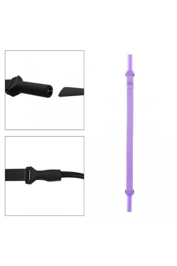 Milageto Sangle de lunettes en Silicone, sangle de lunettes, lunettes de soleil, porte-lunettes autour du cou pour femmes, Jo