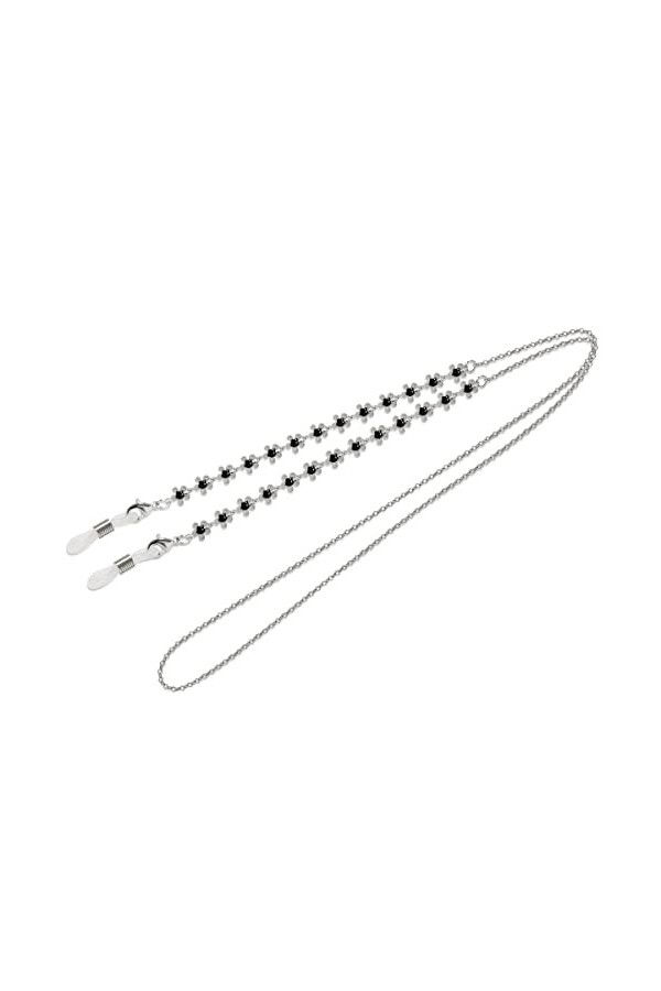 XTYPE Chaînes à lunettes pour femmes simples anti-perte dhuile qui coule fleur élégante porte-lunettes chaînes de lunettes 