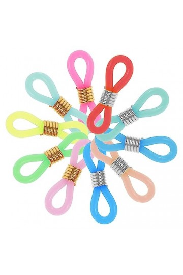 Healvian 40Pcs Lunettes De Soleil De Sport Lunettes De Sport Accessoires De Sport Support De Chaîne En Métal Extrémités De Lu