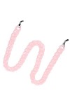 Chaîne de Lunettes Acrylique Anti-dérapant Lunettes de Lecture Porte-lunettes Lanière avec Joint élastique en Silicone pour H