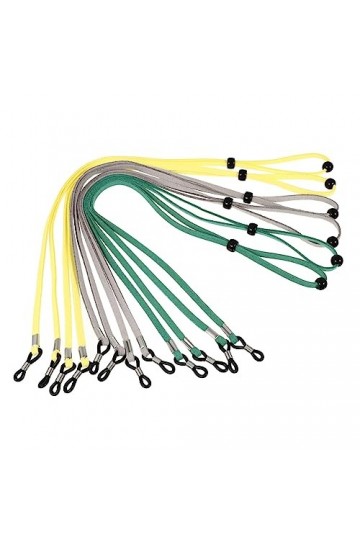 DOITOOL 6 Pièces Corde à Lunettes Porte-lunettes Tour De Cou Pour Lunettes De Soleil Sangle De Chaînes De Lunettes Chaîne De 