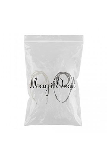 MagiDeal 2pcs Colliers de Lunettes en ABS Anti-dérapant Porte Support Chaîne de Lunettes de Lecture Cordon Cord Cordelette à 