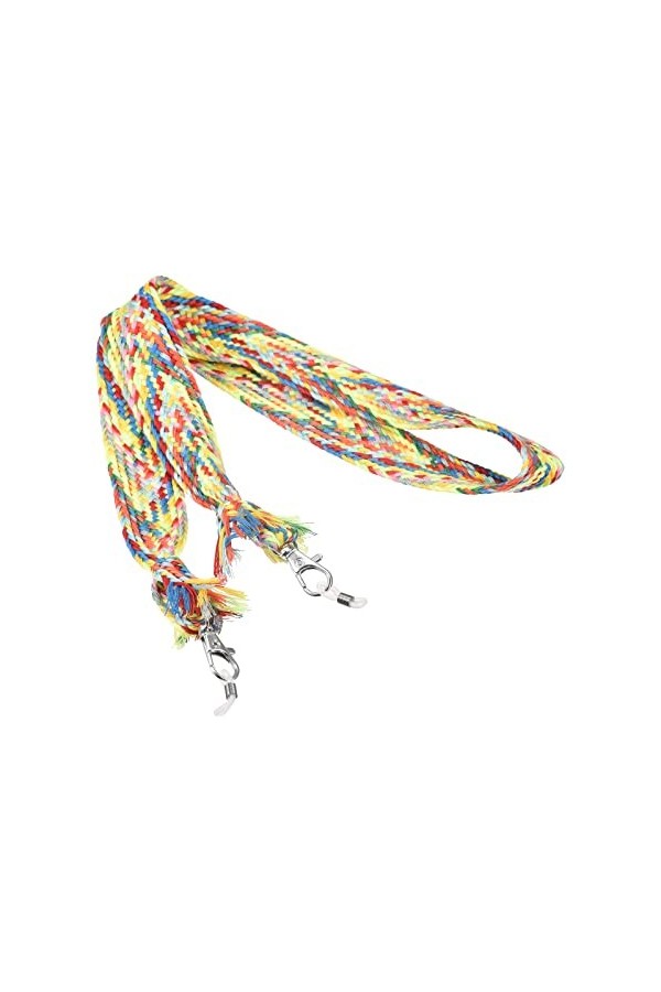 sourcing map Lunettes Titulaire Sangle Cordon, 31" Lunettes Soleil Ficelle Sangle Autour Cou Lunettes Chaîne Chapeau Sangle C