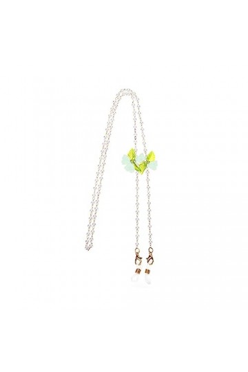 EXCEART Écouteur Anti-Perte Sangle De Chaîne Pour Écouteurs Sans Fil Sans Fil Écouteur Chaîne Cou Corde Cordon Fleur Collier 