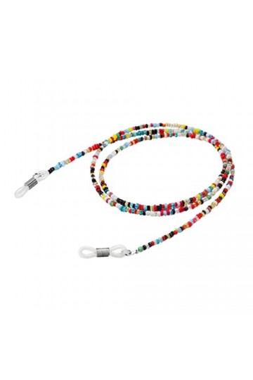 Semelle Voute Plantaire Homme 2 Pièces Chaîne De Lunettes Perlée Chaîne De Lunettes De Soleil Perle Colorée Lunettes Sangle p