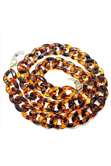 Zeayebsr Cordon Lunettes, chaînes de lunettes en acrylique, Corde Chaine a Lunettes Porte, Cordon Lunettes pour Femmes et Hom