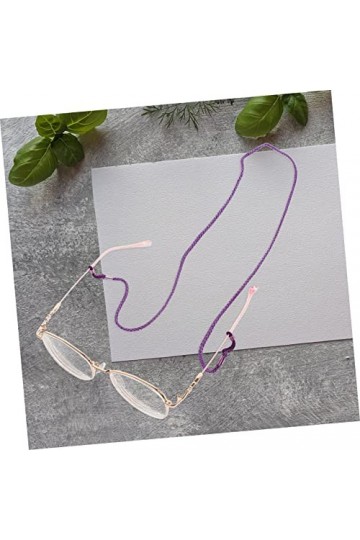 Healeved 12 Pièces Chaînes De Lunettes Pour Femmes Lanière De Lunettes Collier De Perles Pour Femmes Lunettes Cordon Sangle D