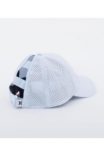 Hurley W Swift Runner Bonnet Queue de Cheval Chapeau, Bleu Photo, Taille Unique Femme