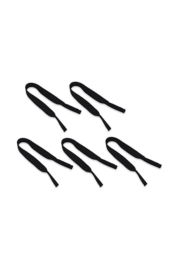 Akozon Sangle de Support de Lunettes, Sangle de Retenue Cordon Porte-chaîne Cordons Cordon Lanière pour Lunettes 5 Pièces Lun