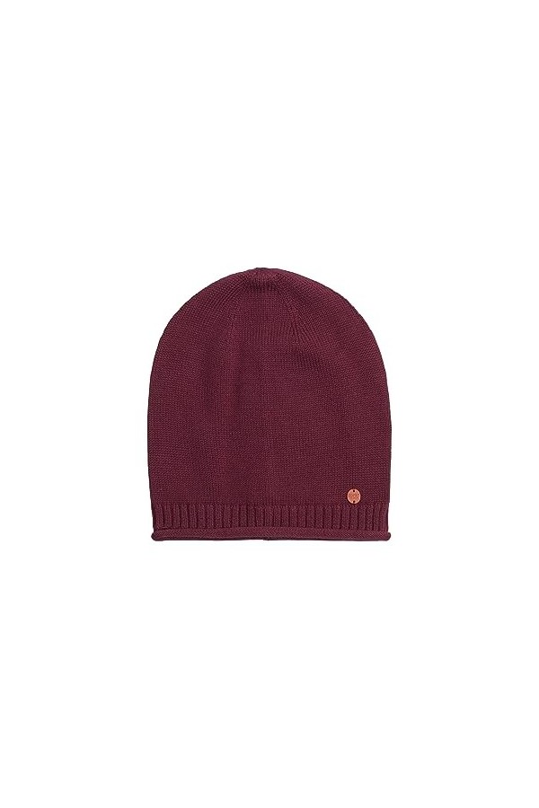 ESPRIT 993EA1P305 Bonnet, 515/Aubergine, Taille Unique Femme