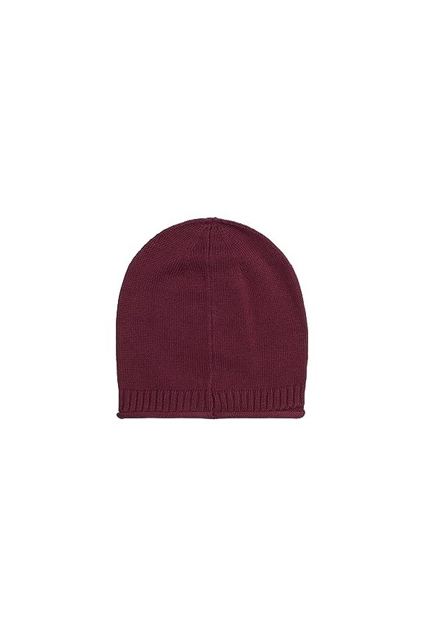 ESPRIT 993EA1P305 Bonnet, 515/Aubergine, Taille Unique Femme