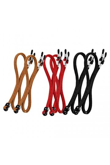 Uonlytech 6 Pièces Lunettes Corde Bandana Collier De Lunettes Chaîne Lunettes Tour De Cou Lunettes De Sport Sangle Sport Lune