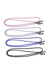 Healeved 4 Pièces Violet Lunettes De Soleil Lunettes Courroie De Cou Lunettes De Soleil Noir Lunettes Cordon De Retenue Lunet