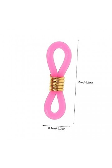 Healeved 40 Pièces Lunettes De Sport Lunettes De Soleil De Sport Accessoires De Sport Pièces De Lunettes Connecteur De Lunett