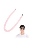 LIZEALUCKY Acrylique Lunettes Chaîne Lecture Lunettes Sangle Lunettes De Soleil Titulaire Collier Autour du Cou Lunettes De R