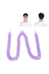 LIZEALUCKY Acrylique Lunettes Chaîne Lecture Lunettes Sangle Lunettes De Soleil Titulaire Collier Autour du Cou Lunettes De R