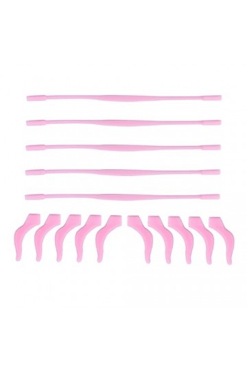 Uonlytech 5 Ensembles Porte-Lunettes Lunettes Oreille Grip Lunettes Anti Slip Sport Lunettes De Soleil Pour Hommes Lunettes F