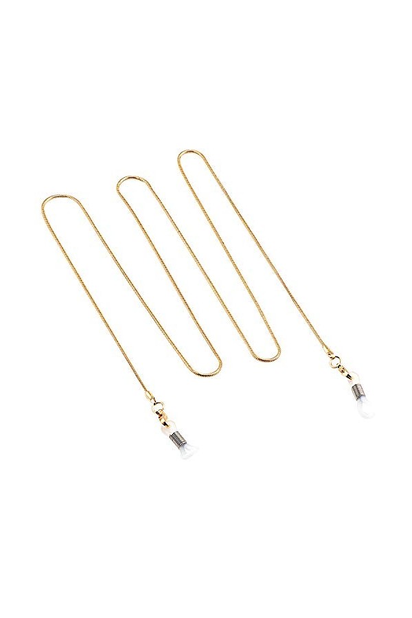 KEESIN Cordon Cou String Verres Chaîne Lunettes De Soleil Lunettes Chaîne Porte Bracelet Or 
