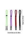 DINGFENG Cordon Lunettes, 4 Pièces Nylon Chaine Lunettes Femme, Lunettes Chaîne Lanière, Cordon Lunettes Sport, Sangle de Lun