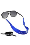 JIM HALO 2 Pack Sport Chaînes et Cordons à Lunettes - Classique Néoprène Flottant Cordons élastiques - Protection Vos Lunette