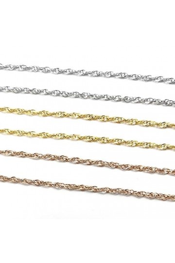 OSUWLSI Chaînes de Lunettes en Acier Inoxydable avec 5 Pièces Extrémités de Chaîne de Lunettes de Soleil pour Femmes Hommes