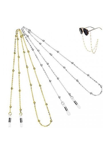 Chaînes de Lunettes pour Femmes Chaînes Cordon Spectacle Lanière Porte-sangle Lunettes de Soleil