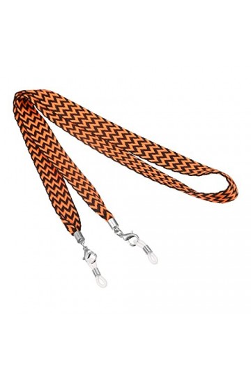 sourcing map Lunettes Titulaire Sangle Cordon, 26" Lunettes Soleil Ficelle Sangle Autour Cou Lunettes Chaîne Chapeau Sangle C