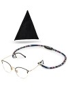pamindo Sangle de lunettes de qualité supérieure - Support pratique - Chaîne de lunettes - Boucle de lunettes fiable - Access