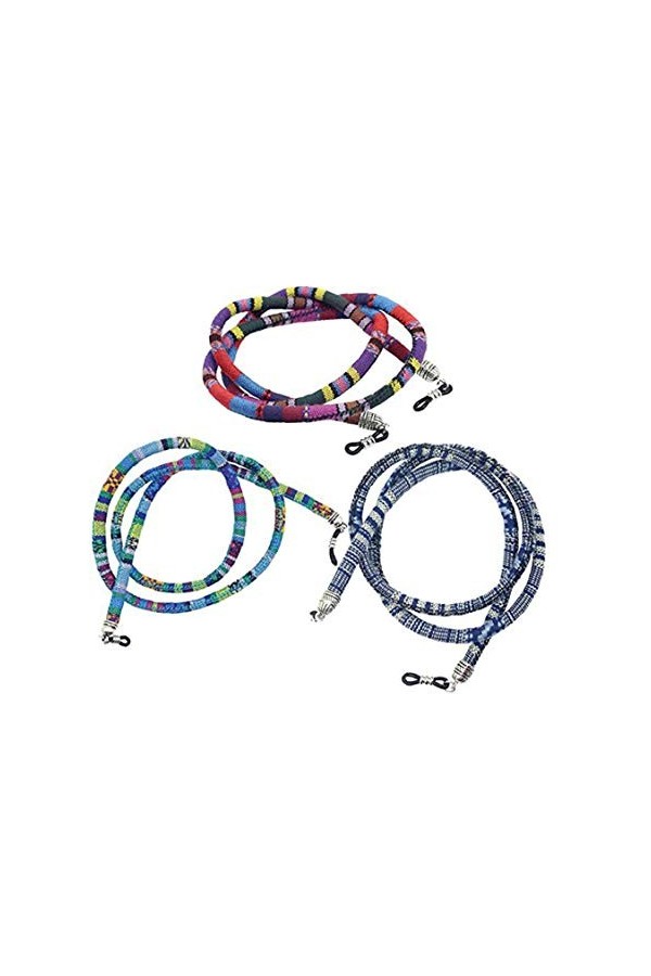 3pcs Lunettes Chaîne De Lunettes De Sport Holder Bracelet Chaîne Longe Cordon Collier Lunettes Retenue Pour Hommes Femmes Gar