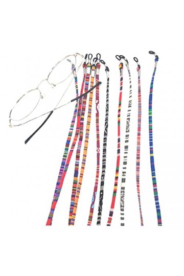 10 Pièces de Sangle de Lunettes Porte Corde à Lunettes Corde à Lunettes Colorées Chaîne de Lunettes Stable Sangle de Lunettes
