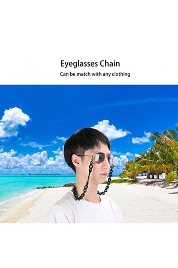 Cordon lunettes, Chaine lunettes femme Chaîne de lunettes, beau style simple chaîne de lunettes de soleil porte-lunettes chaî