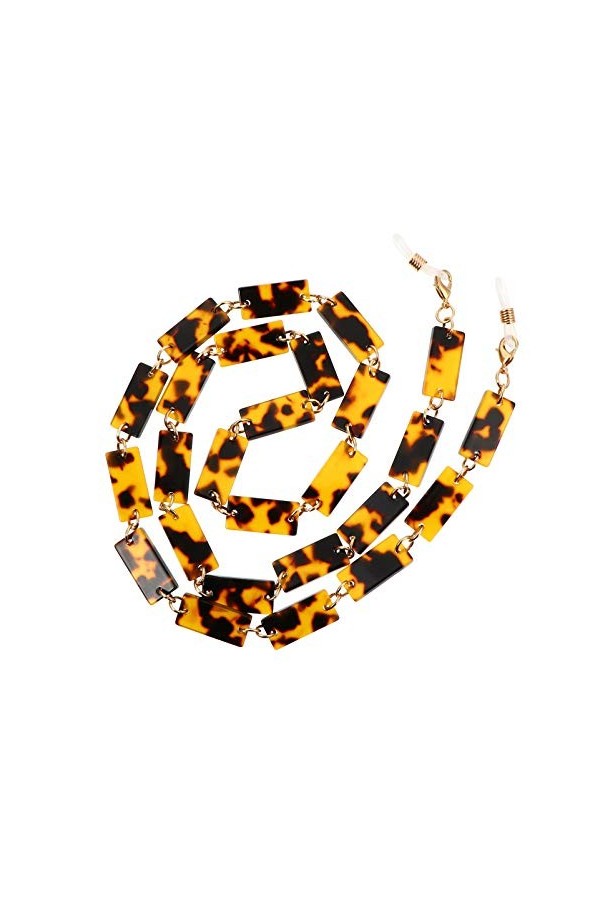 VALICLUD Acrylique Collier de Lunettes Lunettes De Retenue Lunettes Titulaire Face Cover Longe Sangle Cordons Lunettes de Sol