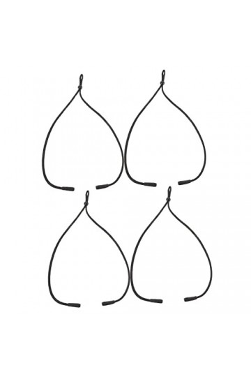 COHEALI 4 Pièces Cordon De Lunettes Sangle De Fixation Accessoires De Plein Air Longe Réglable Lunettes De Soleil Sport Régla