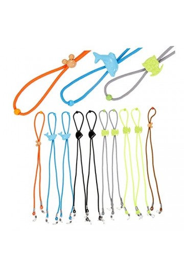 Healvian 10 Pièces Lunettes Corde Sport Accessoires Sport Lunettes De Soleil Lunettes De Sport Sangle Spectacle Chaîne Cordon