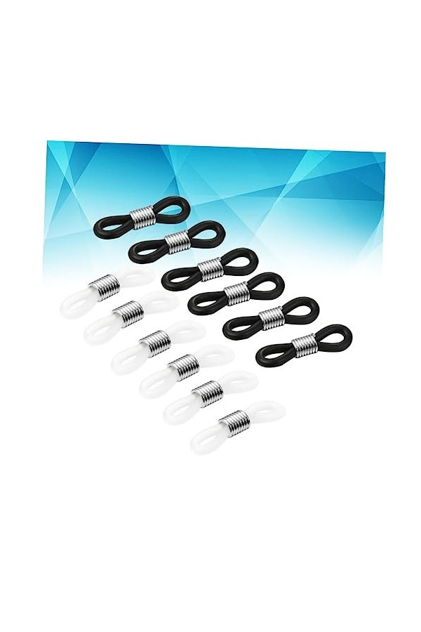 SEWACC 12 Pièces Collier De Verre Pour Les Yeux Chaîne De Lunettes Chaînes De Perles Support De Lunettes Produit De Printemps