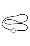 WuLi77 Collier simple pour lunettes de soleil - Cordon anti-perte - Pour homme et femme, Noir, taille unique