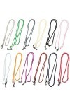 Healvian 12 Pièces Lanière Perlée Chaînes De Lunettes Pour Collier De Perles Pour Sangle Porte-Lunettes Chaîne De Lunettes Sa
