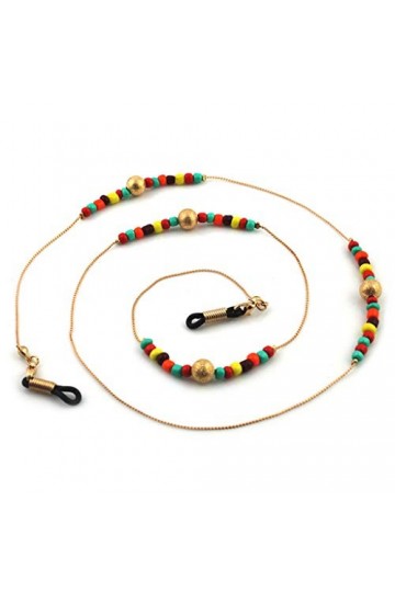 Cordon tour de cou en métal pour lunettes de lecture 2018, Comme sur limage de référence, M