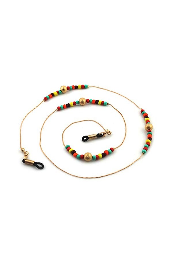 Cordon tour de cou en métal pour lunettes de lecture 2018, Comme sur limage de référence, M