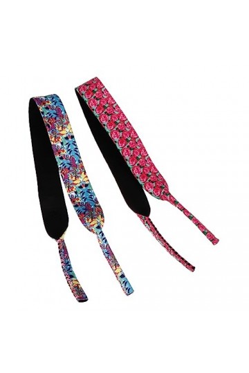 Toddmomy 2 Pièces Chaîne Lunettes Sangle Sport Lunettes De Soleil Sur Les Lunettes Lunettes De Soleil Lunettes Fixation Corde