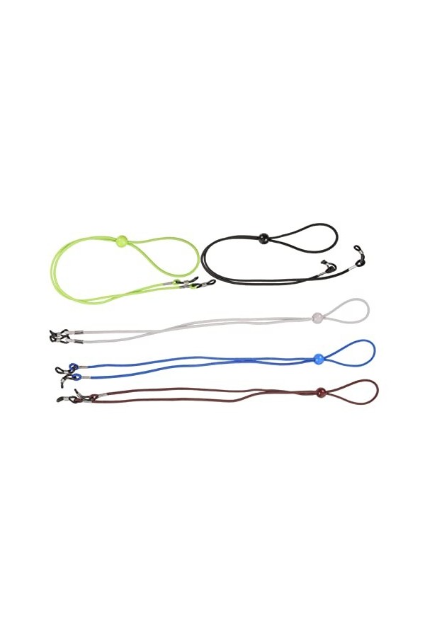 KOMBIUDA 5 Pièces Lanière De Lunettes Sangle De Collier De Lunettes Sangle Porte-lunettes De Soleil Lire Des Chaînes De Lunet