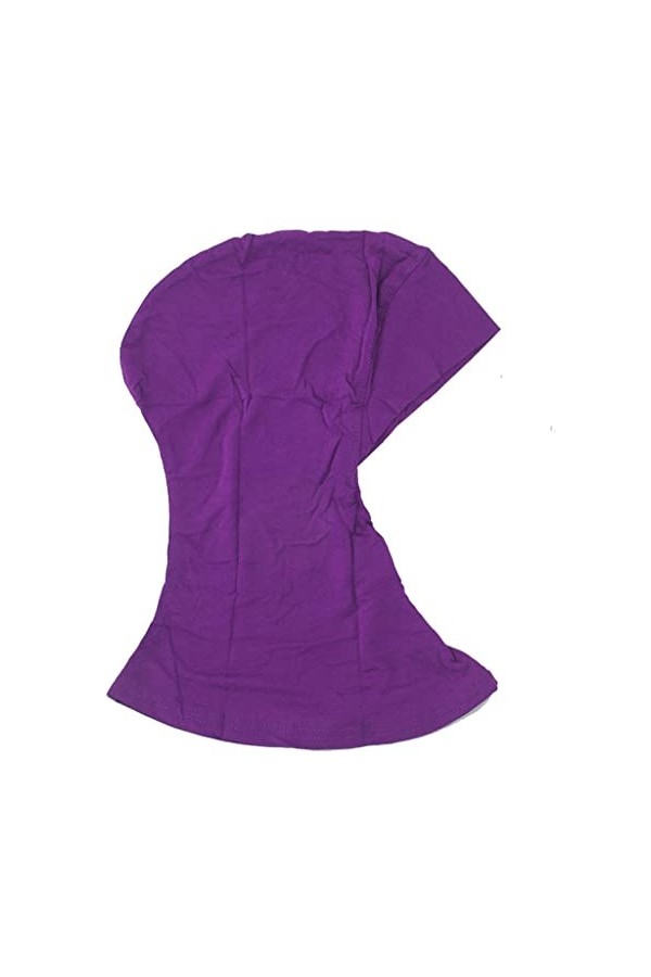 F Fityle Bonnet Hijab Islamique Coton Modal Casquettes Hijab Intérieur Musulman Hijab, Noir, taille unique