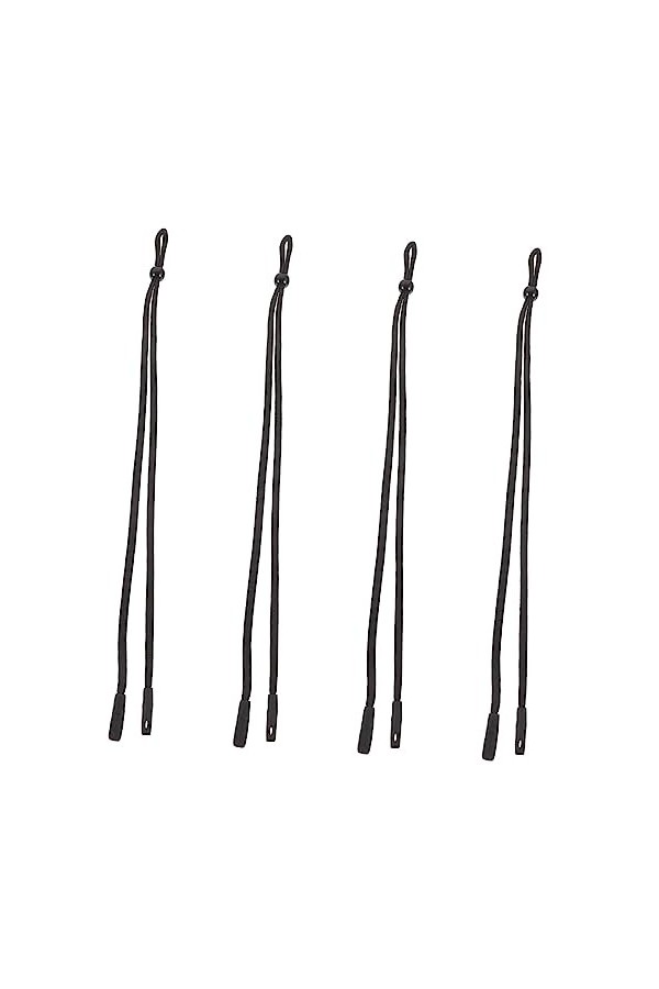 SEWACC 4 Pièces Cordon De Lunettes Sangle De Fixation Accessoires De Plein Air Lanière De Collier Lunettes De Soleil Réglable