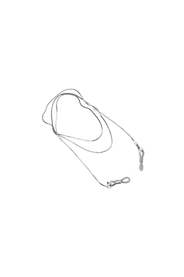SOIMISS Lecture Lunettes De Soleil Cordon Rétro Sangle De Retenue Lunettes Lanière Lunettes Argent Chaîne De Lunettes