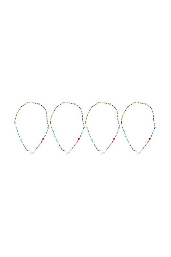 UPKOCH Cordon Lecture Perle Cou Accessoire Extension Gardien Chic pour Lunettes Sangle Starp Strass Style Anti-Chute Clip Bou