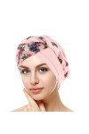 Femmes Africaine Turban pré-noués Tresse Torsadée Bonnet Chimio Casquette de Perte de Cheveux Chapeau Turban Bohème Bonnet No