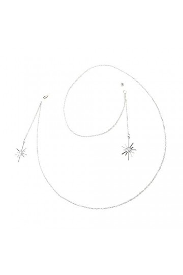 Lurrose Perle Pendentif Élégant Lunettes Pour Femmes Lunettes De Soleil Pour Femmes Colliers De Perles À La Mode Pour Les Fem