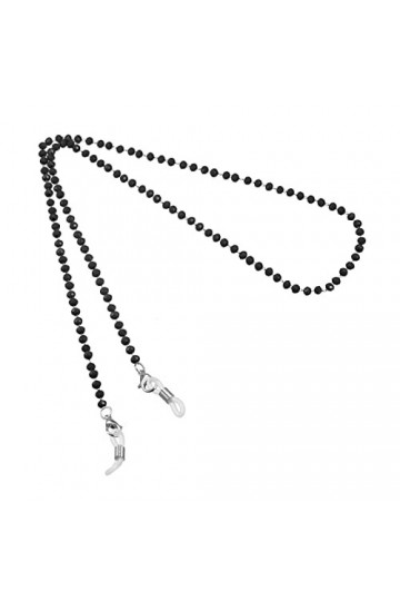 sourcing map Lunettes Chaîne, 26" Lunettes Soleil Perlées Sangle Support Autour Cou Lunettes Chaîne Chapeau Sangle Cordon, No