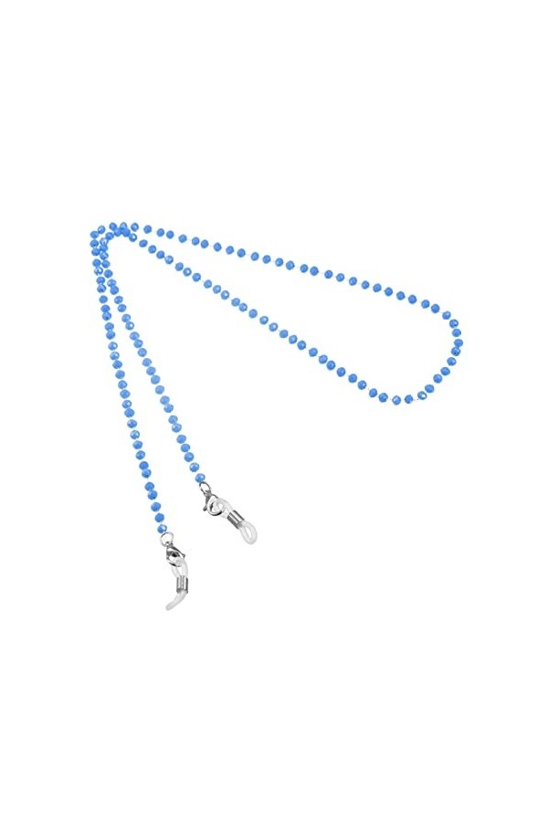 sourcing map Lunettes Chaîne, 26" Lunettes Soleil Perlées Sangle Support Autour Cou Lunettes Chaîne Chapeau Sangle Cordon, Ci